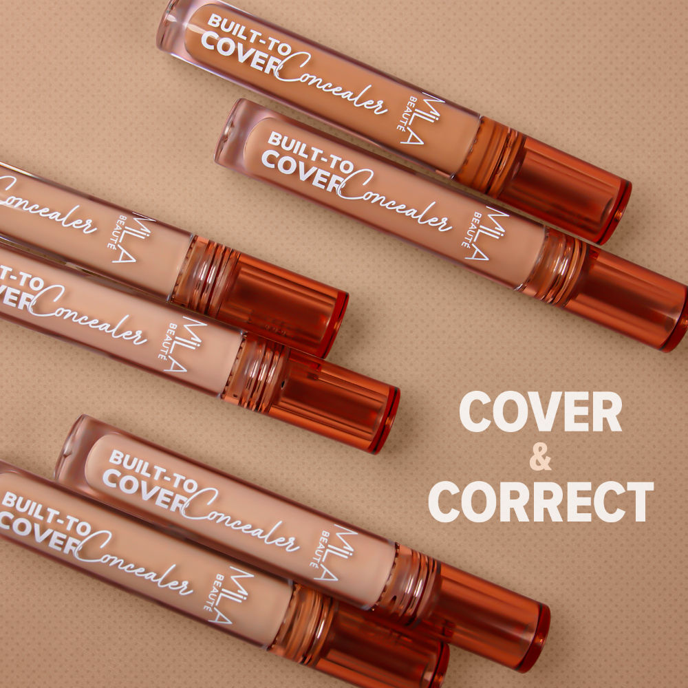 Mila Beauté Built To Cover Matte Liquid Concealer With SPF 15 & Hyaluronic Acid