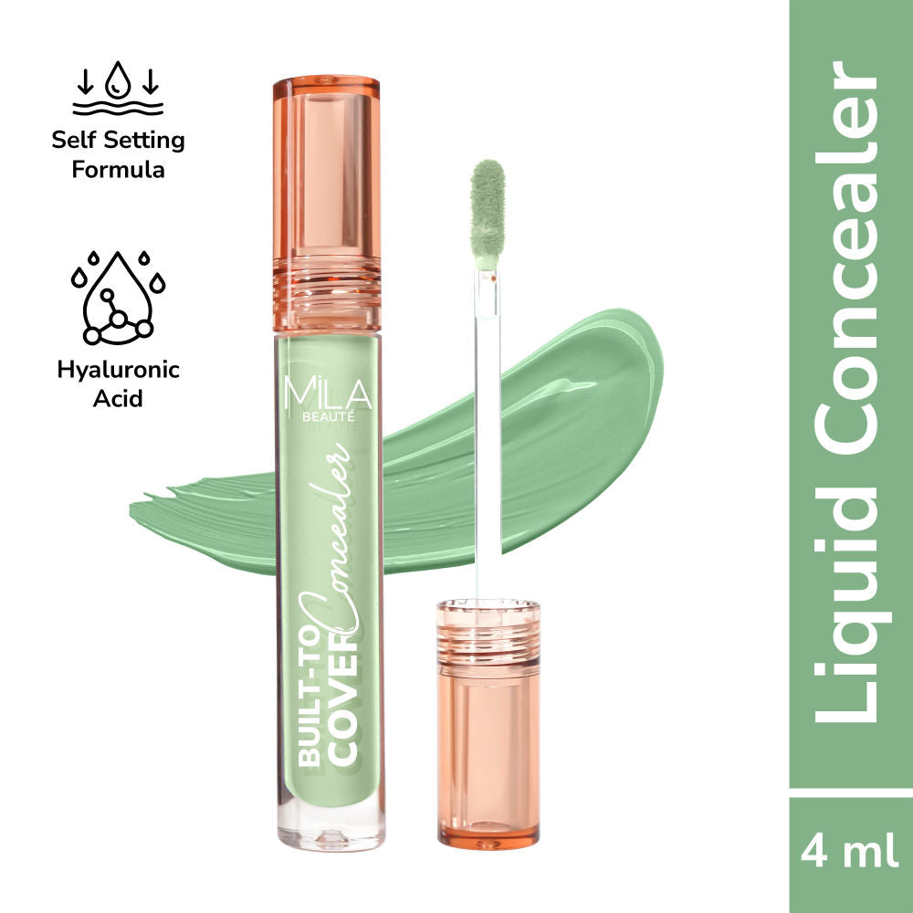 Mila Beauté Built To Cover Matte Liquid Concealer With SPF 15 & Hyaluronic Acid