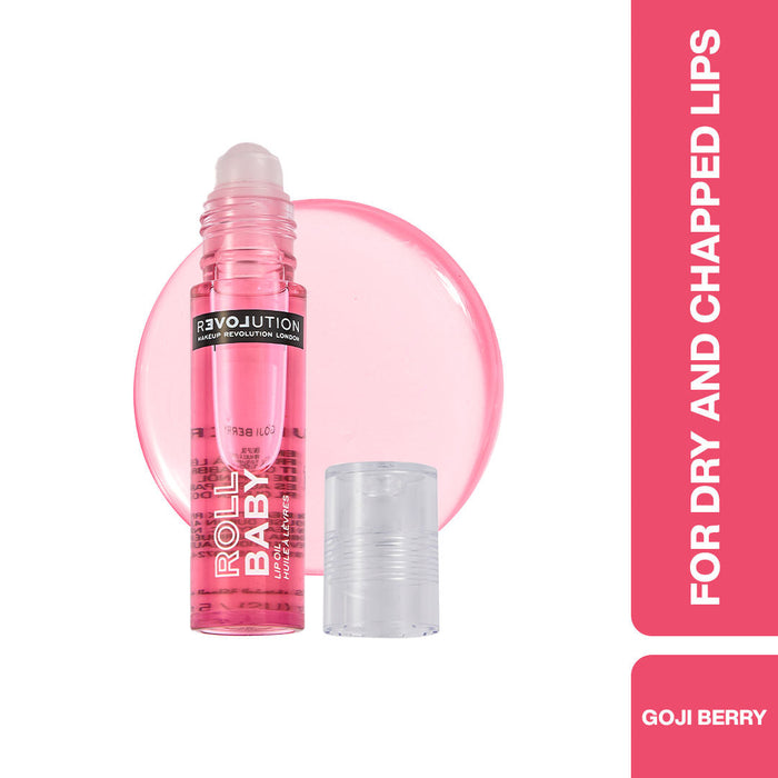 Revolution Relove Roll Baby Lip Oil Papaya