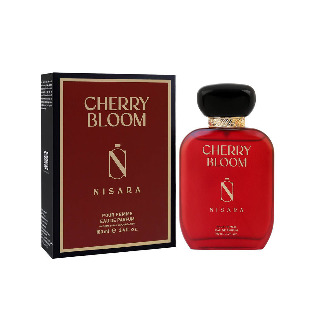 NISARA Cherry Bloom -Perfume For Women,Eau De Parfum,Long Lasting Fruity Floral Fragrance