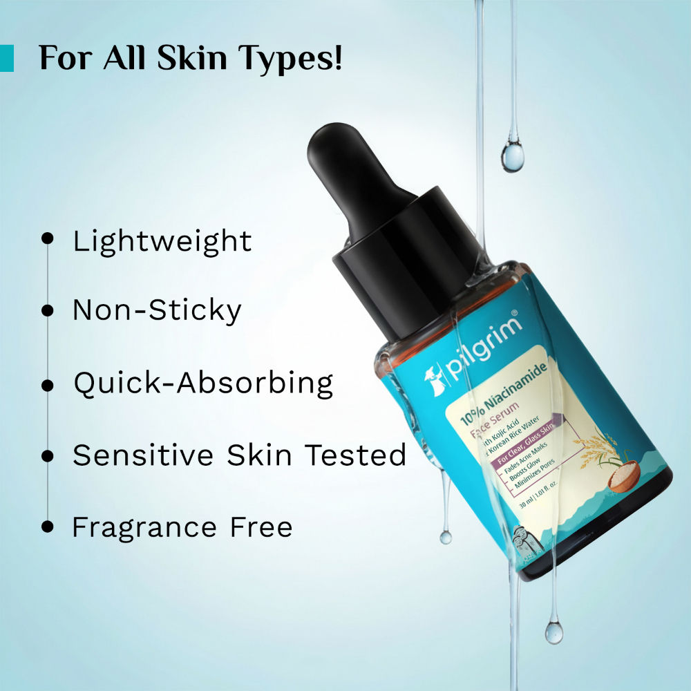Pilgrim 10% Niacinamide Face Serum For Acne Marks