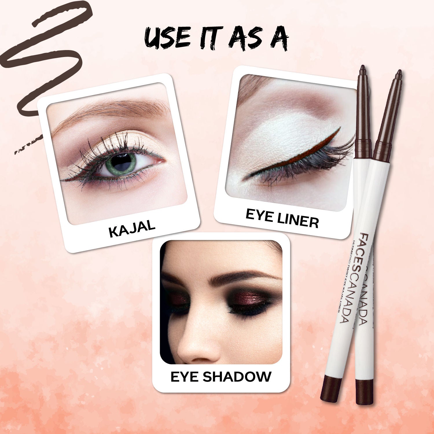 Faces Canada UltimePro Twist Eye Kajal Liner