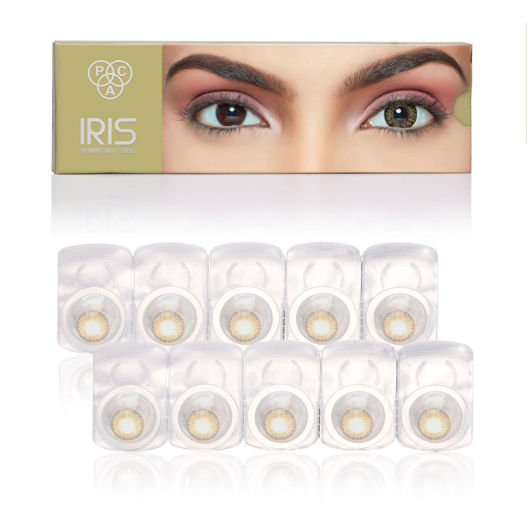 PAC IRIS Premium Contact Lenses - Pure Hazel