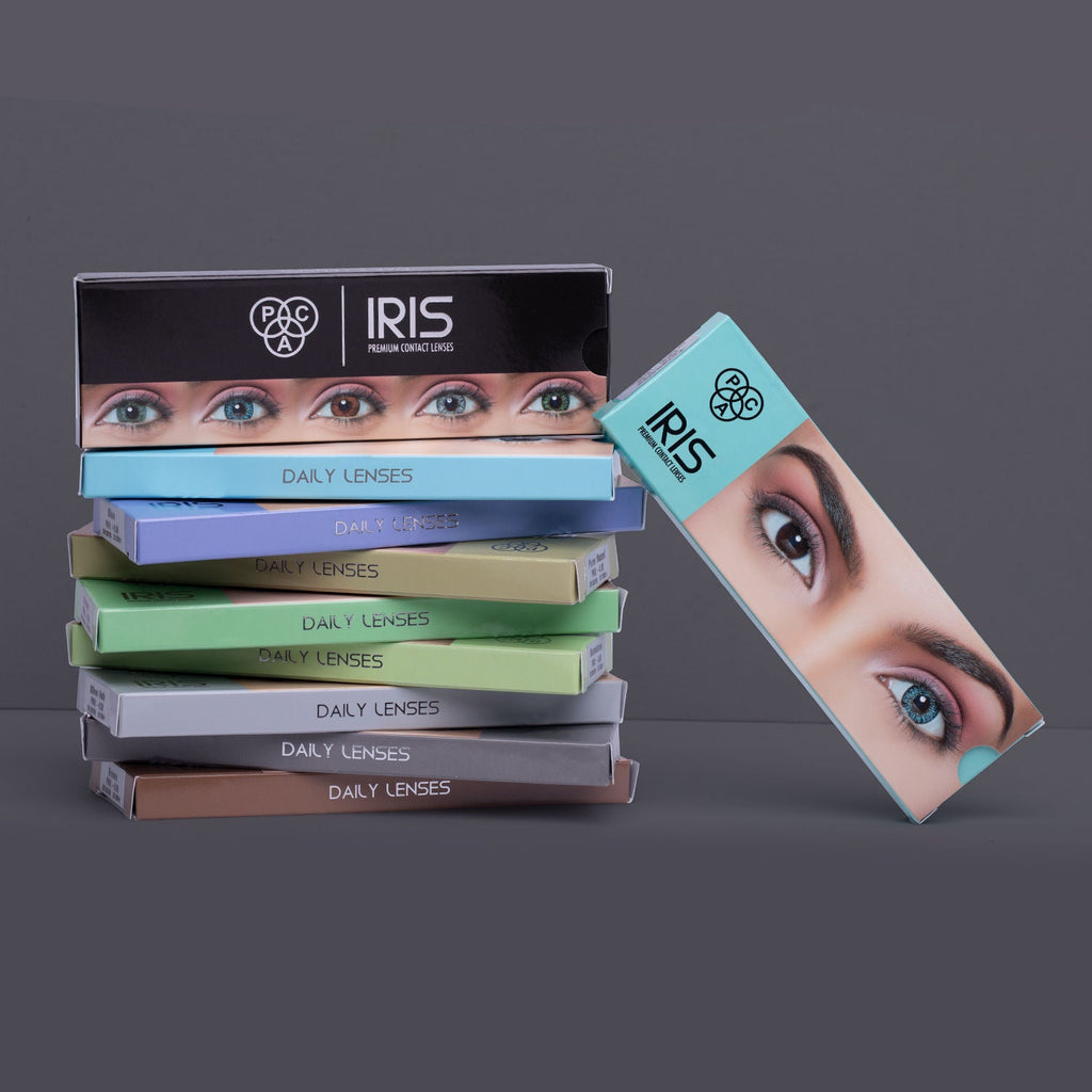 PAC IRIS Premium Contact Lenses - Pure Hazel