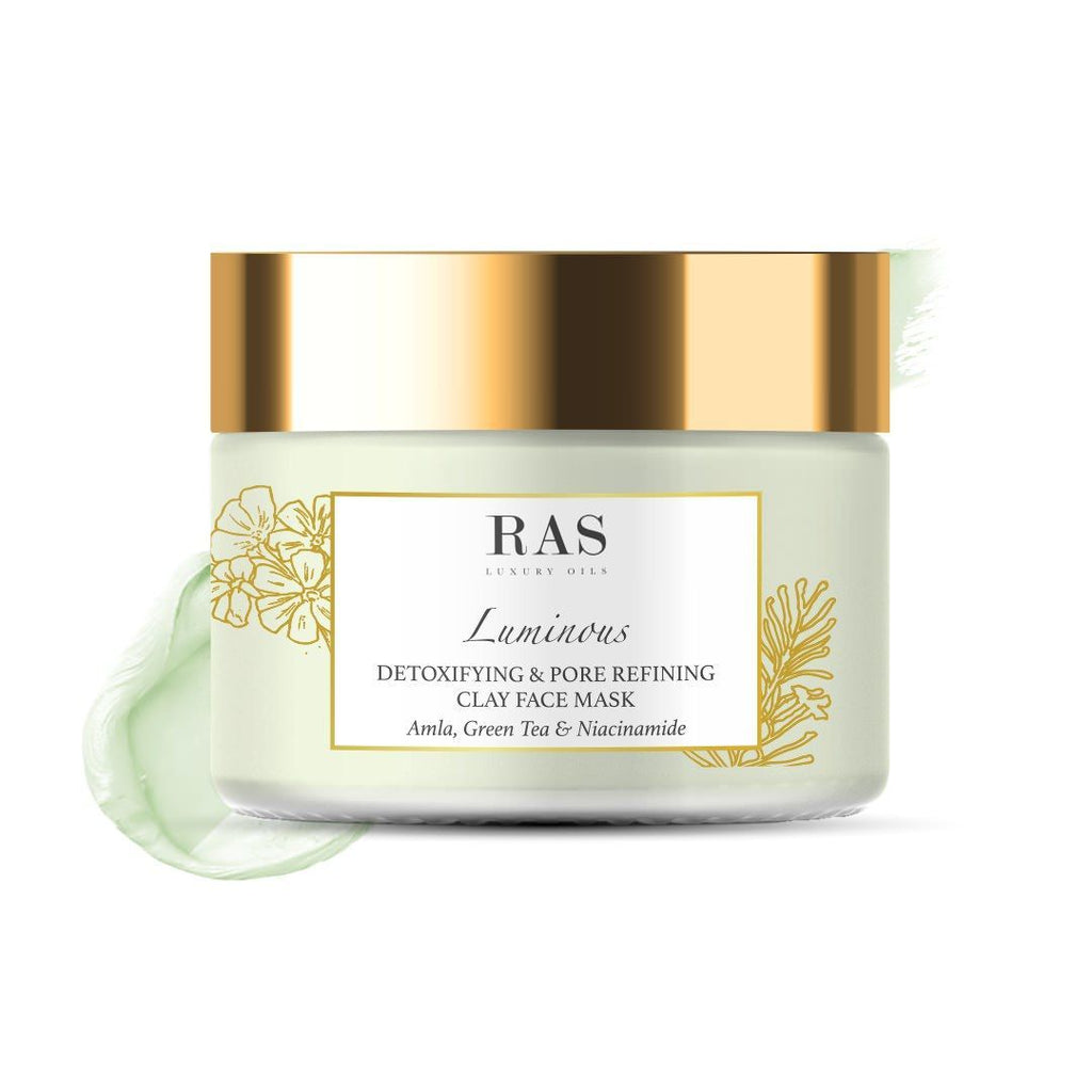 RAS Luxury Oils Luminous Detoxifying & Pore Refining Clay Face Mask