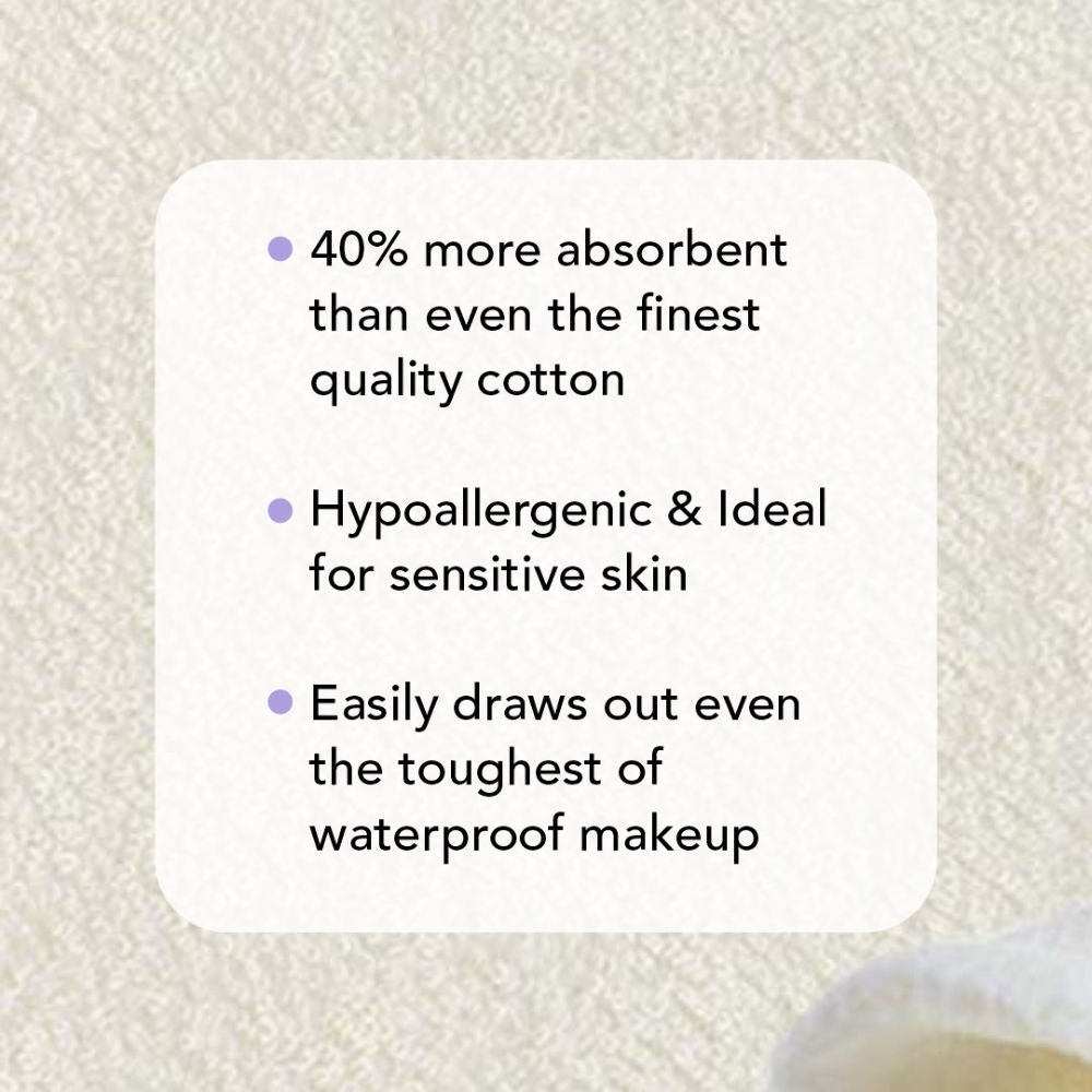 RAS Luxury Oils Reusable Bamboo Cotton Facial Pads