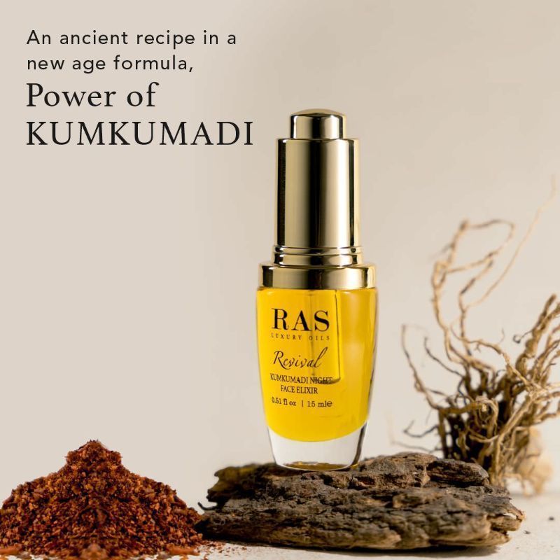 RAS Luxury Oils Revival Kumkumadi Night Face Elixir