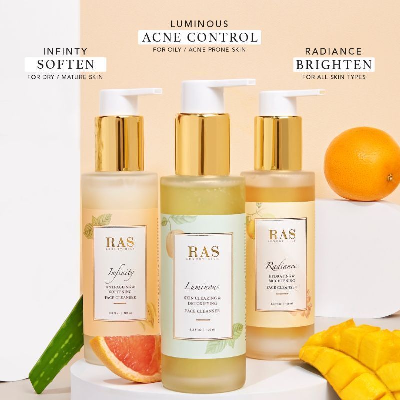 RAS Luxury Oils Luminous Skin Clearing Face Wash Cleanser