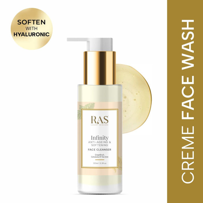 RAS Luxury Oils Infinity Anti Ageing Creme Face Wash Cleanser