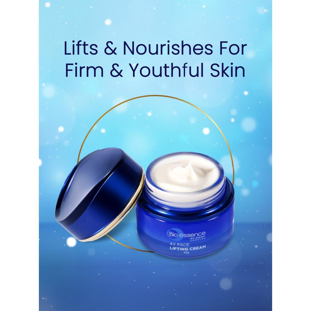 Bio-essence Face Lifting Cream, Tightening, Brightening, Double Chin Firming & Face Moisturiser