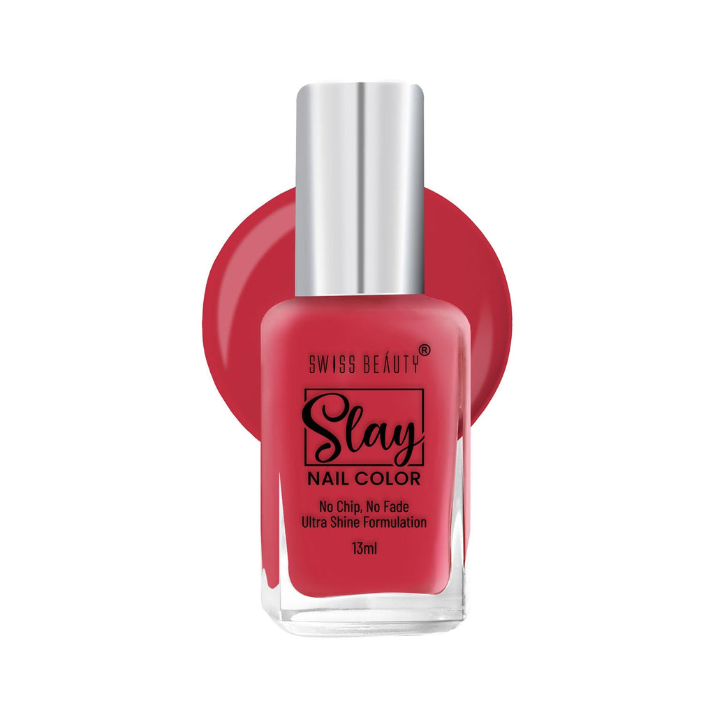 Swiss Beauty Slay Nail Color With Ultra Shine Formulation