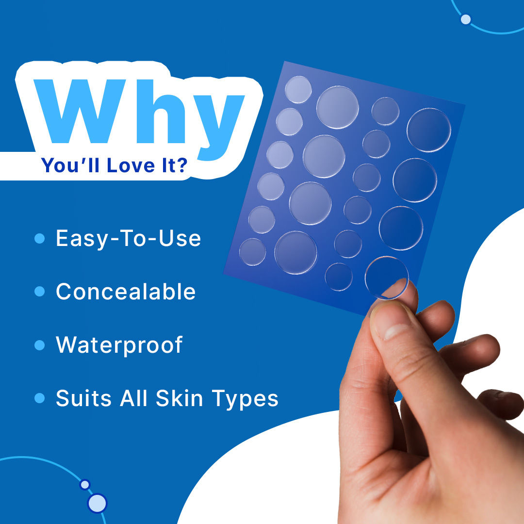 Sotrue Acne Patches With Salicylic Acid And Hydrocolloid For Clean & Clear Skin - 20 Patches