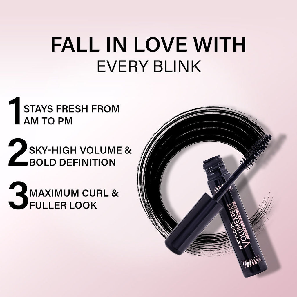 Matt look Volumexpert Waterproof Mascara