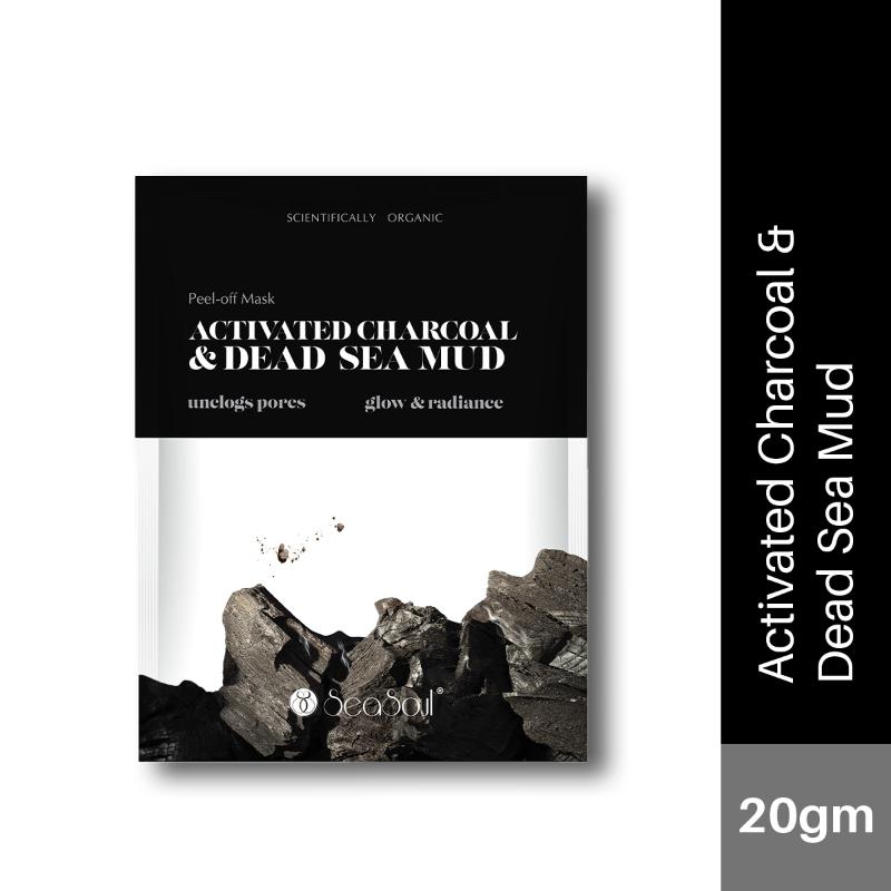 SeaSoul Peel-Off Mask Activated Charcoal & Dead Sea Mud