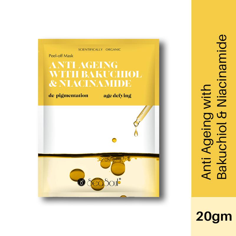 SeaSoul Peel-Off Mask Anti-Ageing With Bakuchiol & Niacinamide