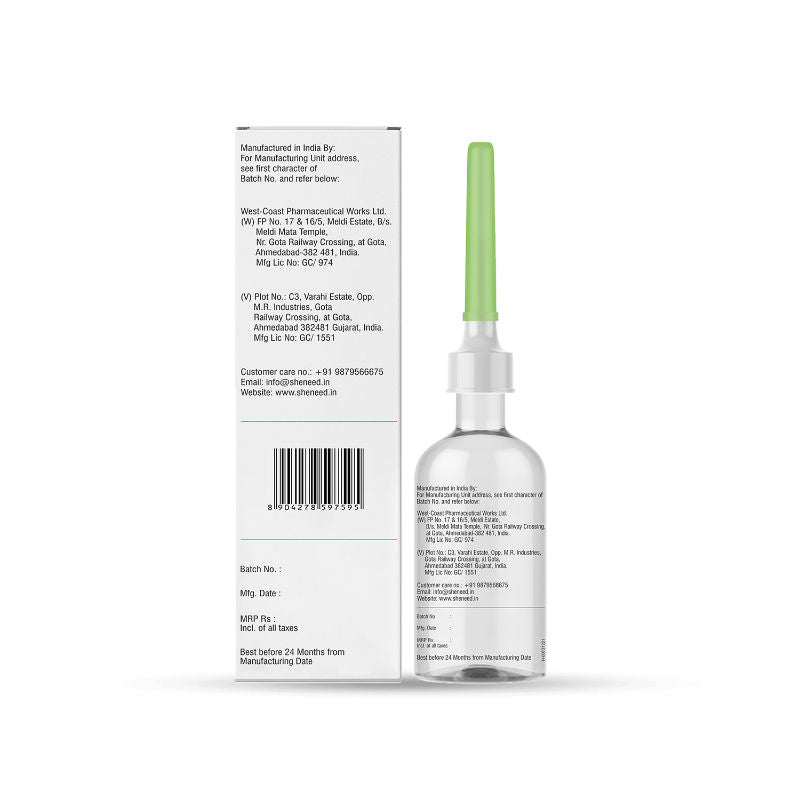 Sheneed Intimate Anti-Itch Relief Douche Reduces Redness, Itchiness With PH-3.5 & 100% Natural