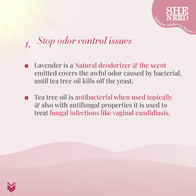 Sheneed 24hr Odour Control Feminine Intimate Wipes