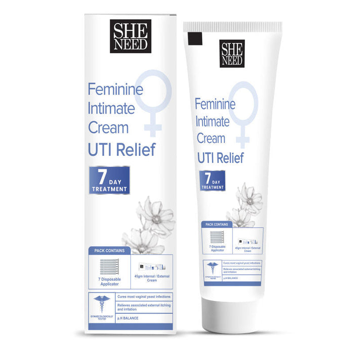 Sheneed Feminine Intimate Cream for UTI Relief
