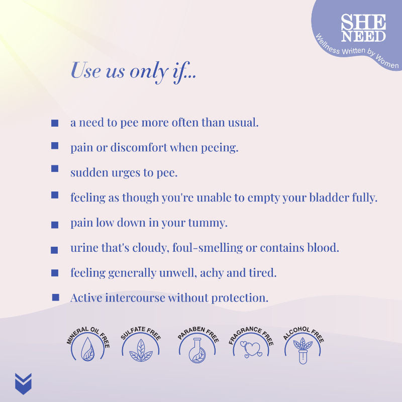 Sheneed Feminine Intimate Cream for UTI Relief