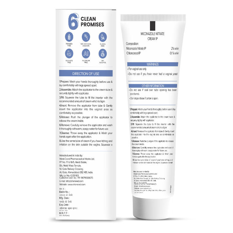 Sheneed Feminine Intimate Cream for UTI Relief