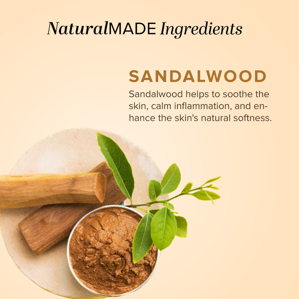 Khadi Natural Sandalwood Face Pack for Oily Skin and Acne-Prone Concerns