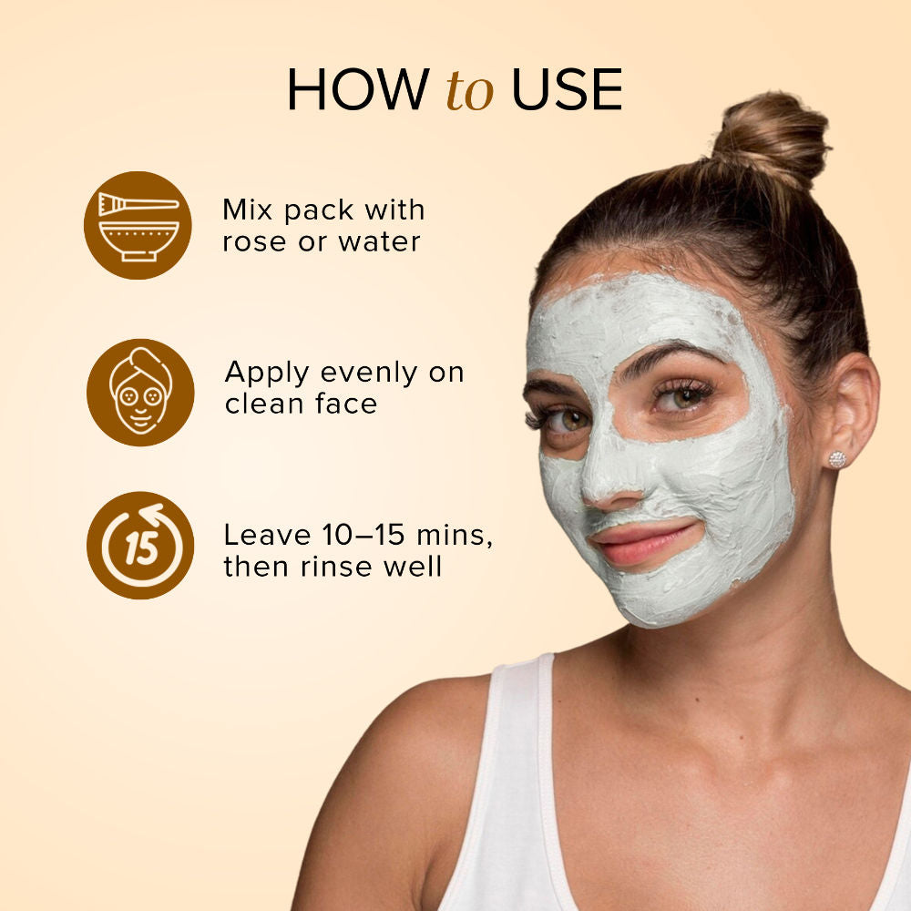 Khadi Natural Sandalwood Face Pack for Oily Skin and Acne-Prone Concerns