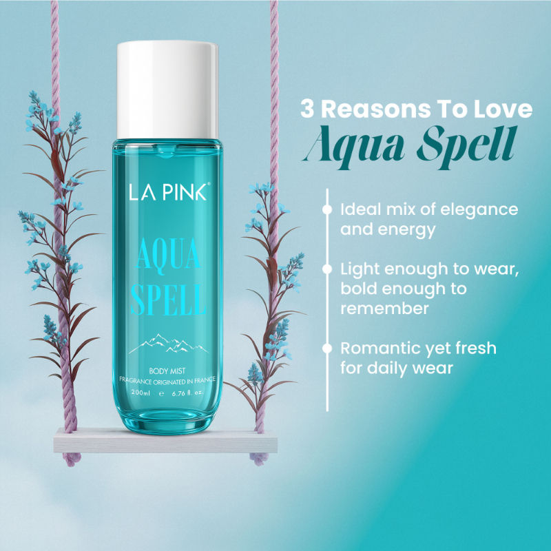 La Pink Aqua Spell Body Mist
