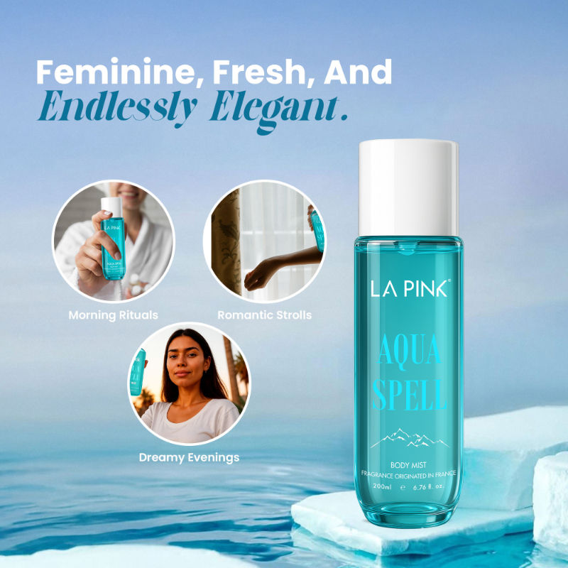 La Pink Aqua Spell Body Mist