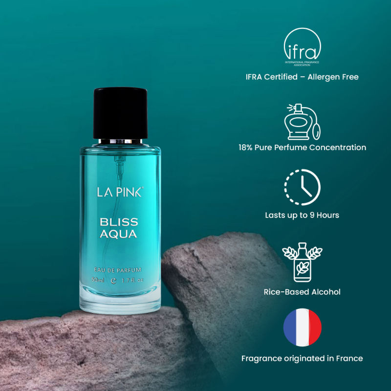 La Pink Bliss Aqua Unisex EDP Perfume