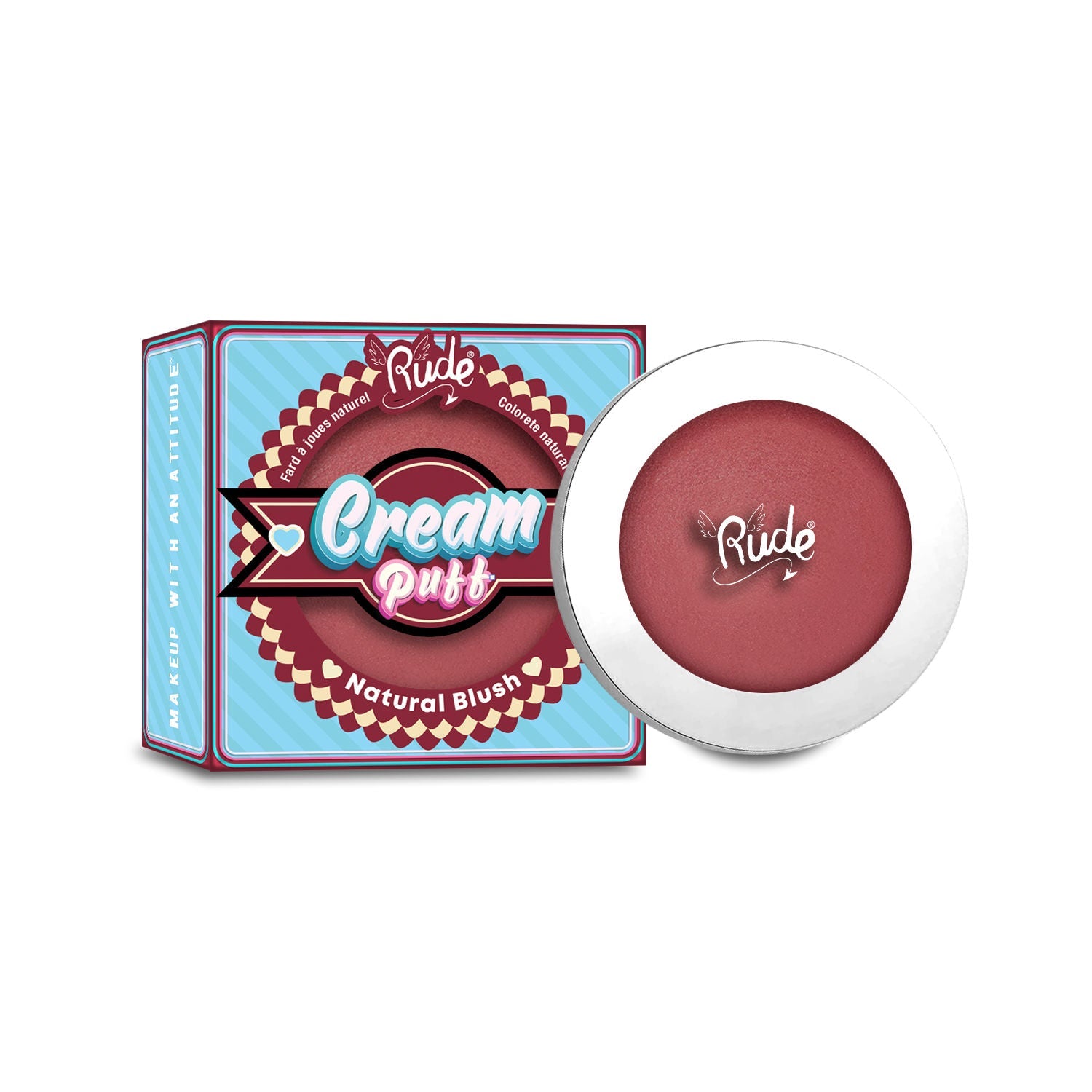 Rude Cosmetics Cream Puff Natural Blush