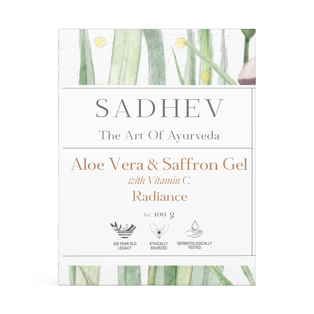 SADHEV Aloe Vera & Saffron Gel With Vitamin C