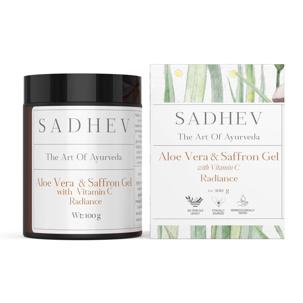 SADHEV Aloe Vera & Saffron Gel With Vitamin C