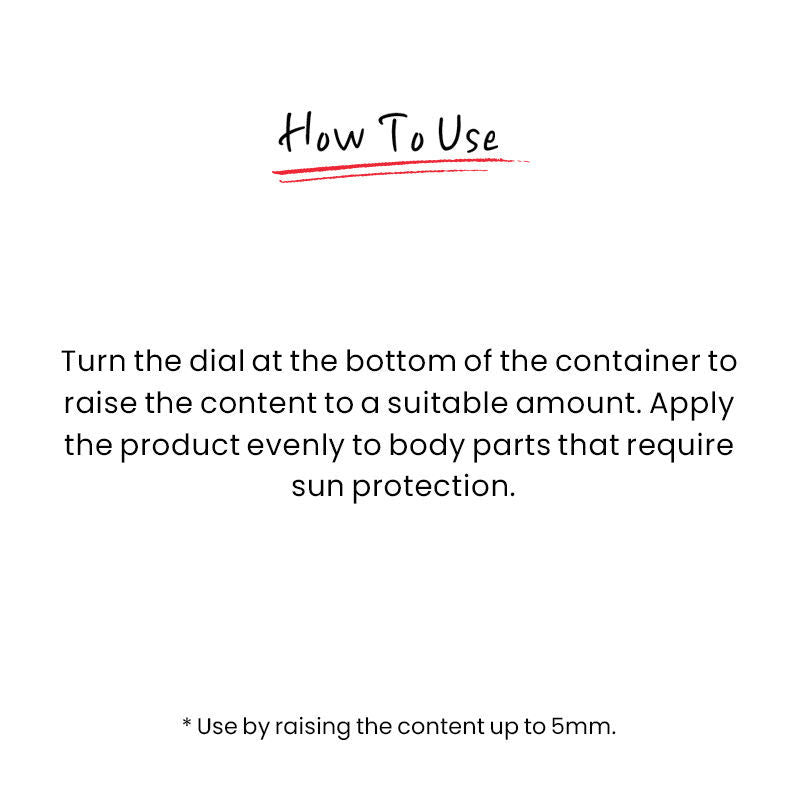 Thank You Farmer Korean Sun Stick SPF50+ PA++++- UVA/B Blocks, Easy Re-application, Water Resistant