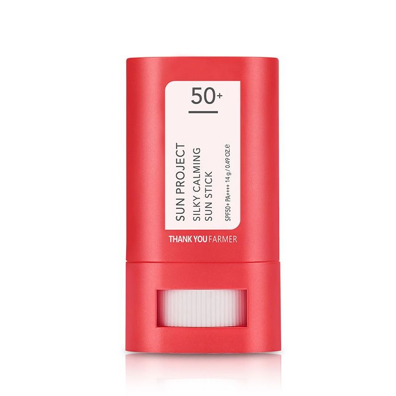 Thank You Farmer Korean Sun Stick SPF50+ PA++++- UVA/B Blocks, Easy Re-application, Water Resistant