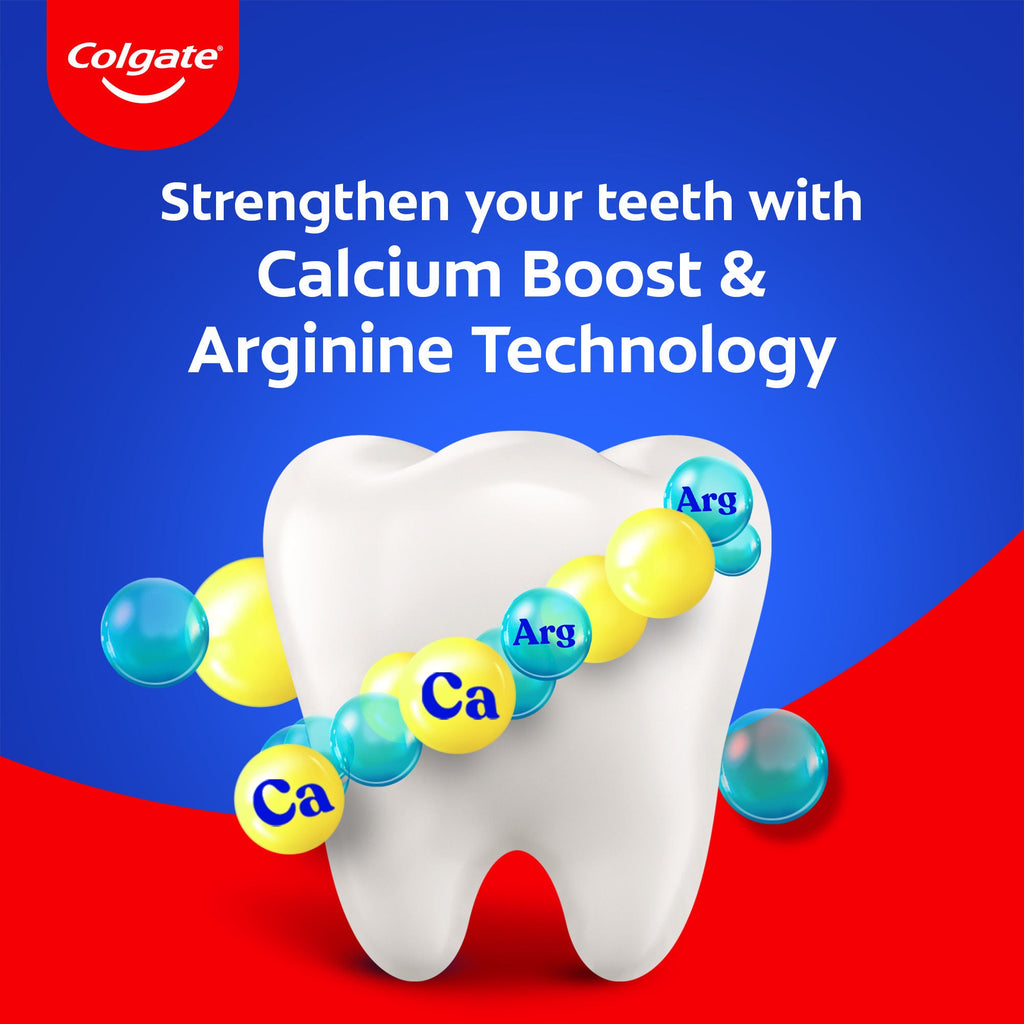 Colgate Strong Teeth Cavity Protection Toothpaste with Calcium Boost (Saver Pack)