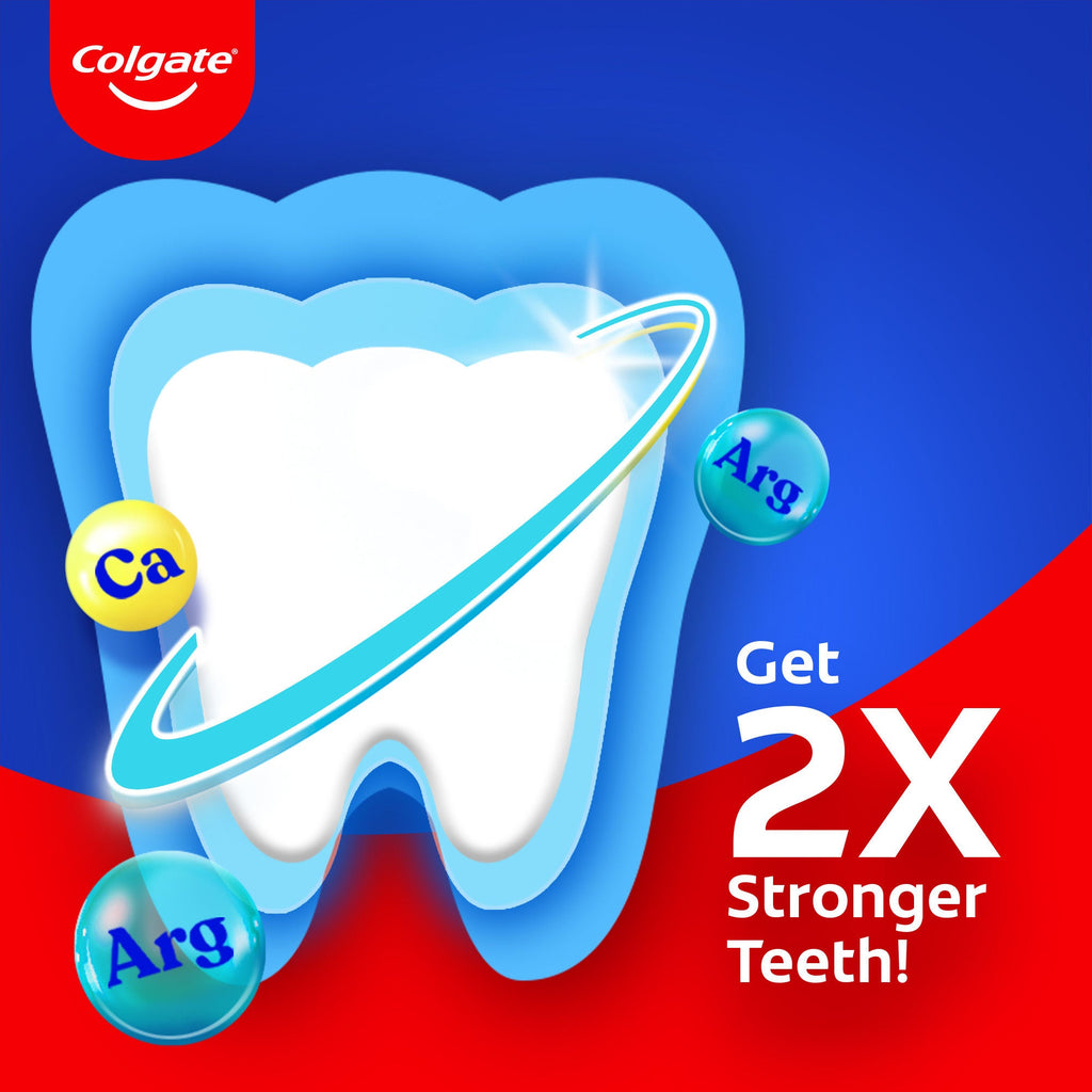 Colgate Strong Teeth Cavity Protection Toothpaste with Calcium Boost (Saver Pack)