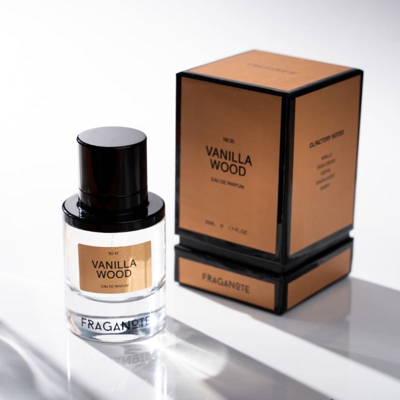 Fraganote Vanilla Wood EDP Premium Long Lasting Unisex Perfume Sweet Vanilla Scent