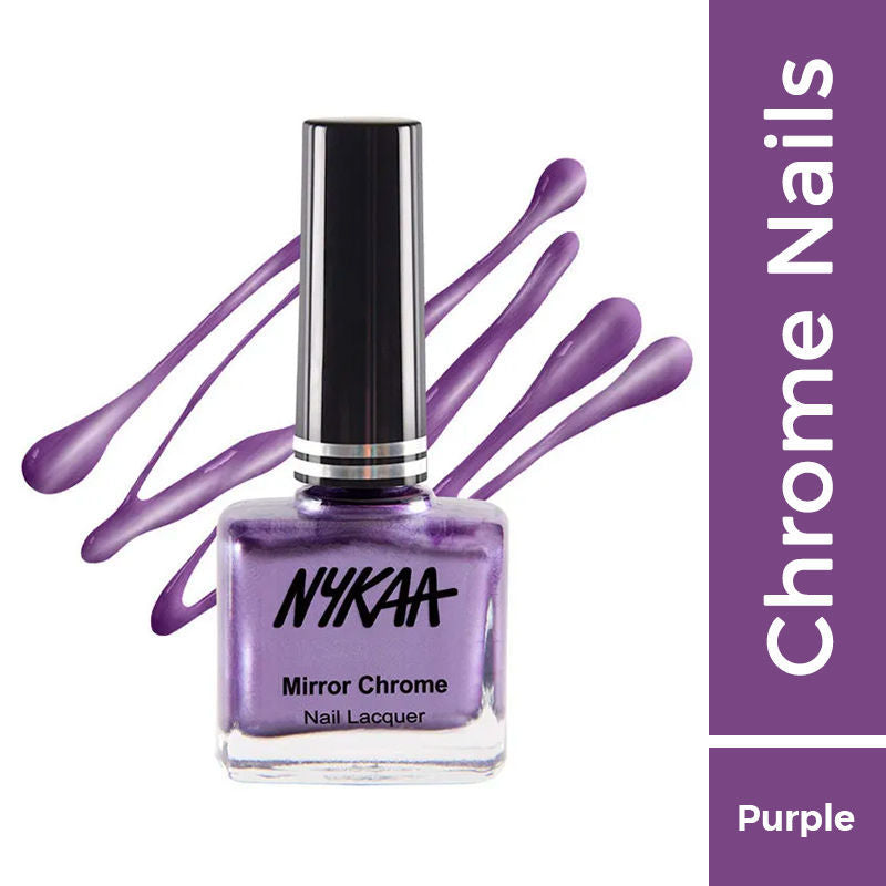 Nykaa Metallic Chrome Long Lasting Nail Enamel