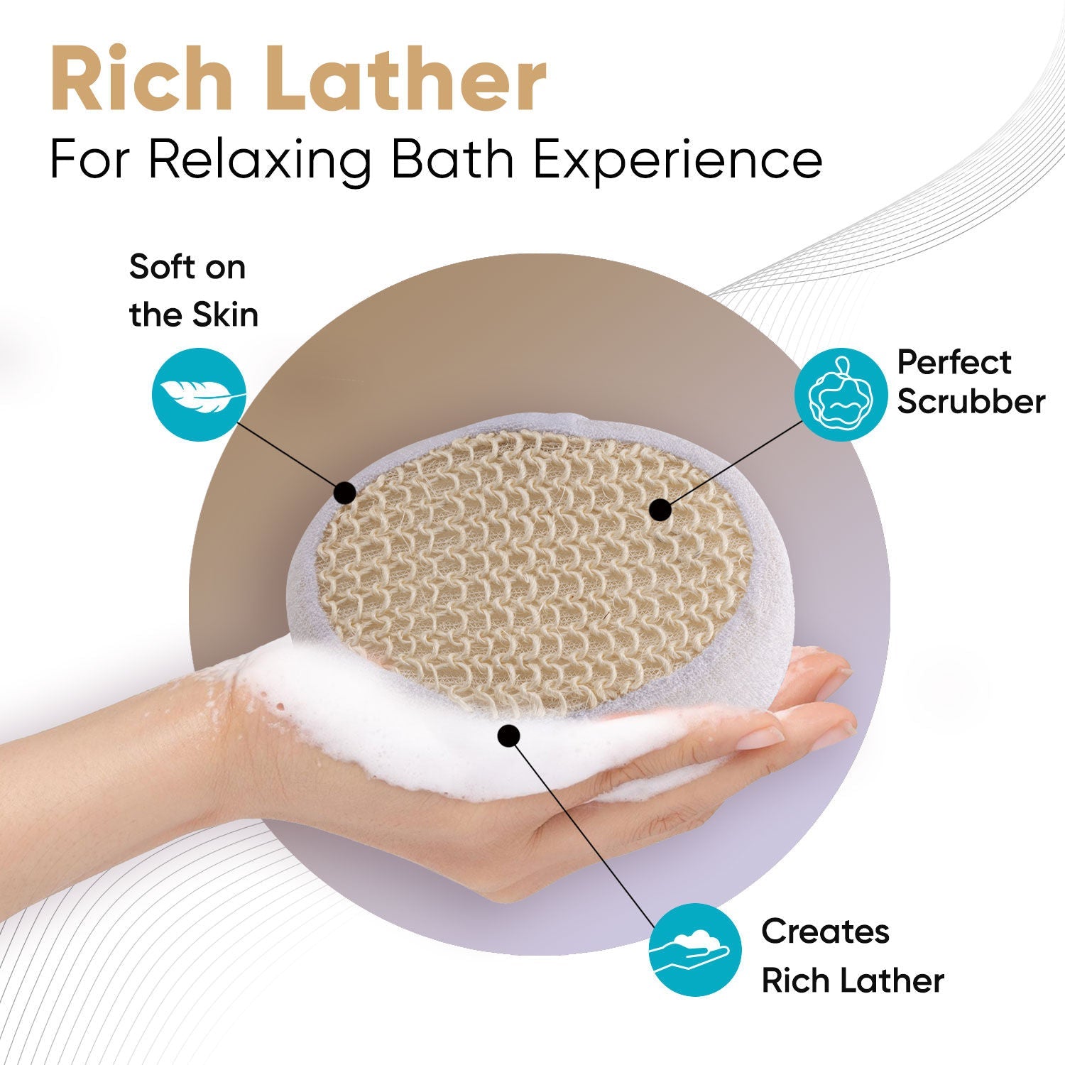 VEGA Sisal Sponge Relaxer (NBA-3/2)