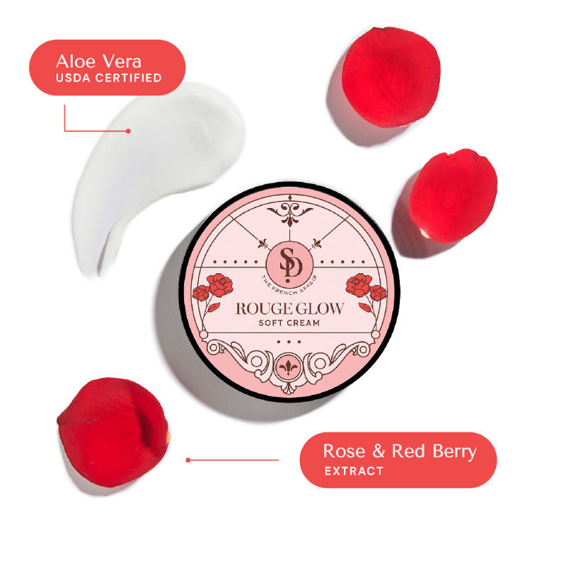 St. D'vencé Rouge Glow Soft Cream - 24HR Of Intense Moisturization