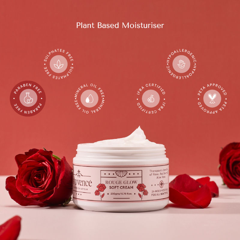 St. D'vencé Rouge Glow Soft Cream - 24HR Of Intense Moisturization