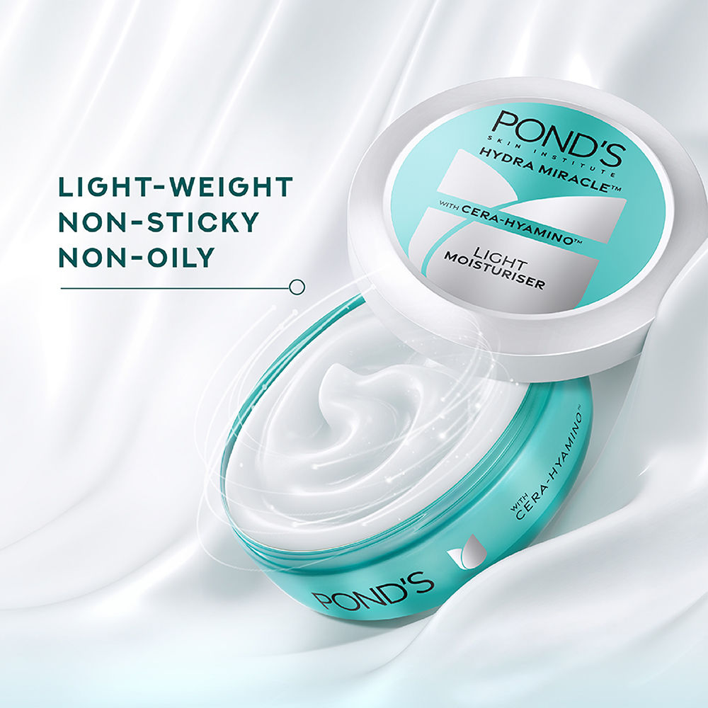 Ponds Light Moisturiser Non-Oily Fresh Feel With Vitamin E + Glycerine
