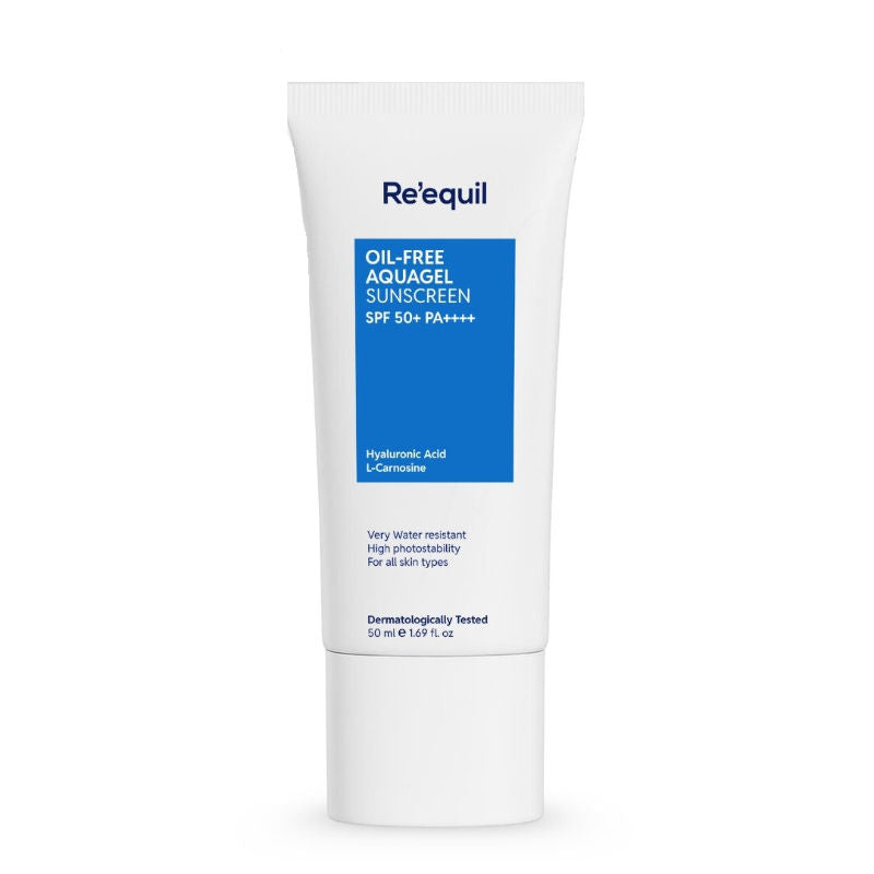 Re'equil Oil Free Aquagel Sunscreen SPF 50 PA++++