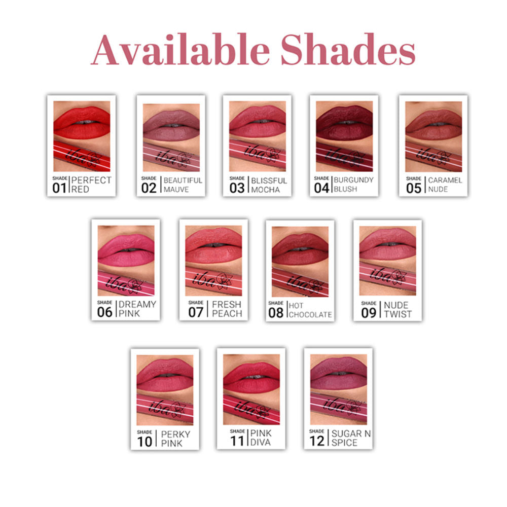 IBA Maxx Matte Liquid Lipstick