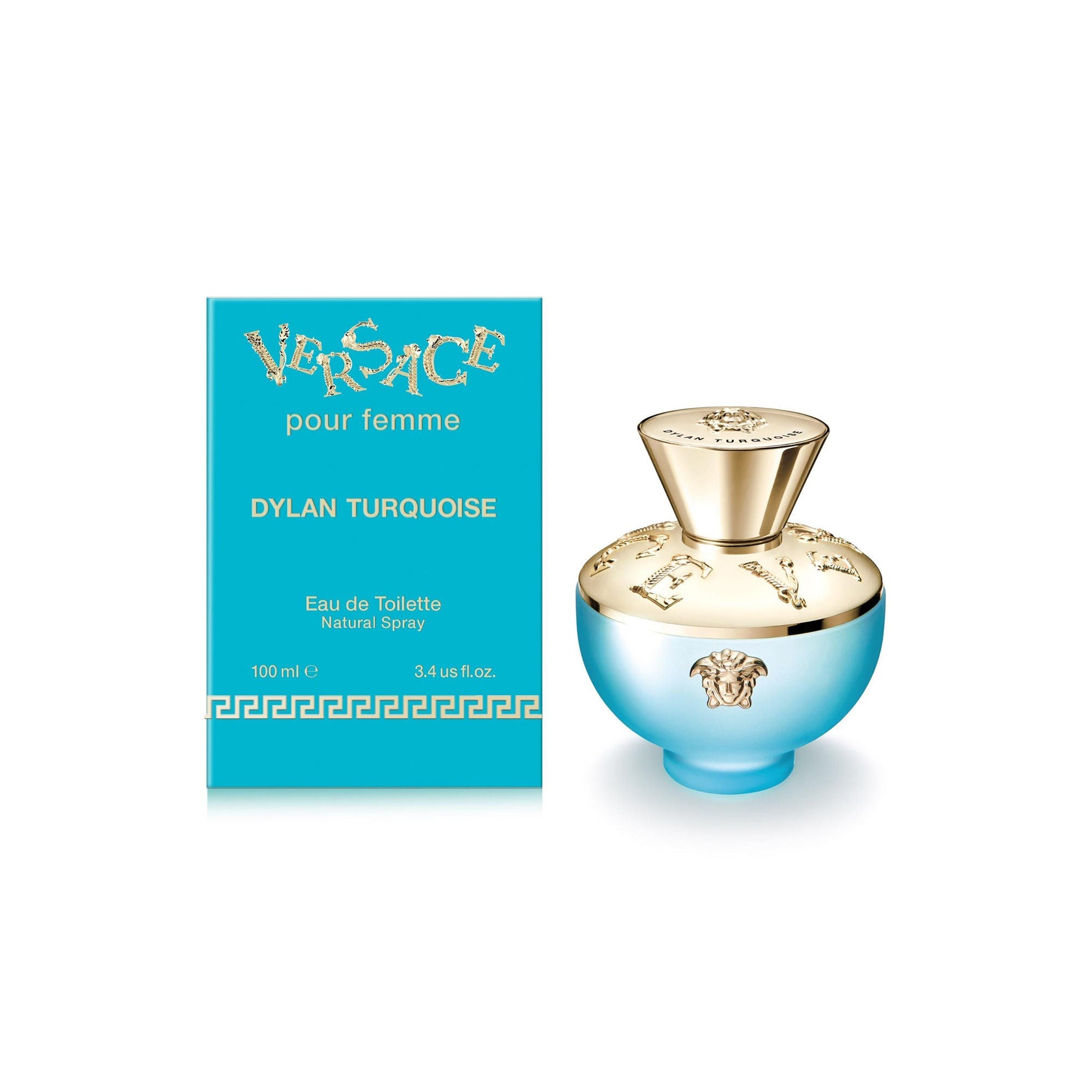Versace Dylan Turquoise Eau De Toilette Natural Spray For Women