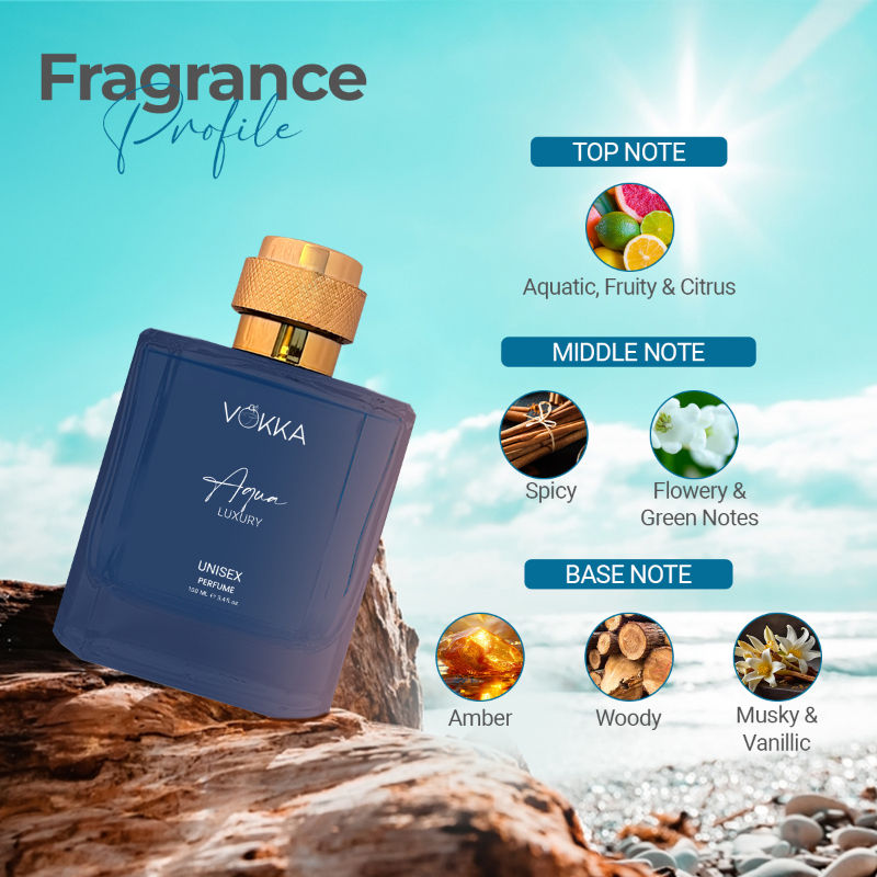 Vokka Aqua Luxury Long Lasting Aqua Perfume