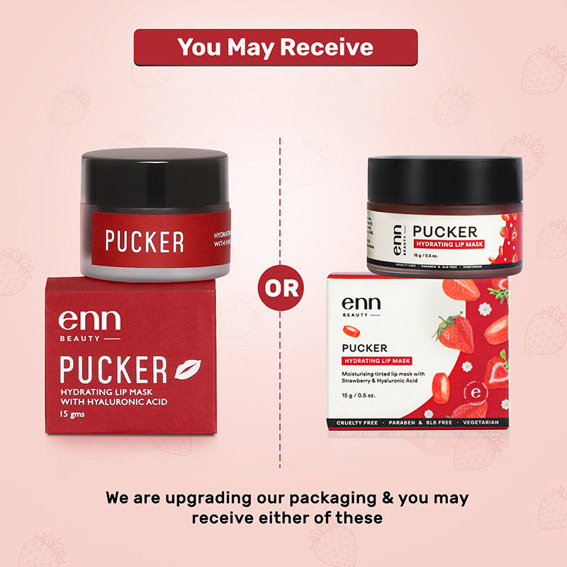 ENN Pucker Tinted Lip Balm - Hydrating Care for Dry, Dark & Pigmented Lips