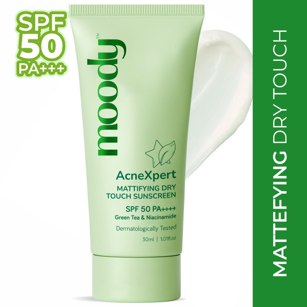 Moody AcneXpert Mattifying SPF 50 PA ++++ Niacinamide for Oil & Acne Control