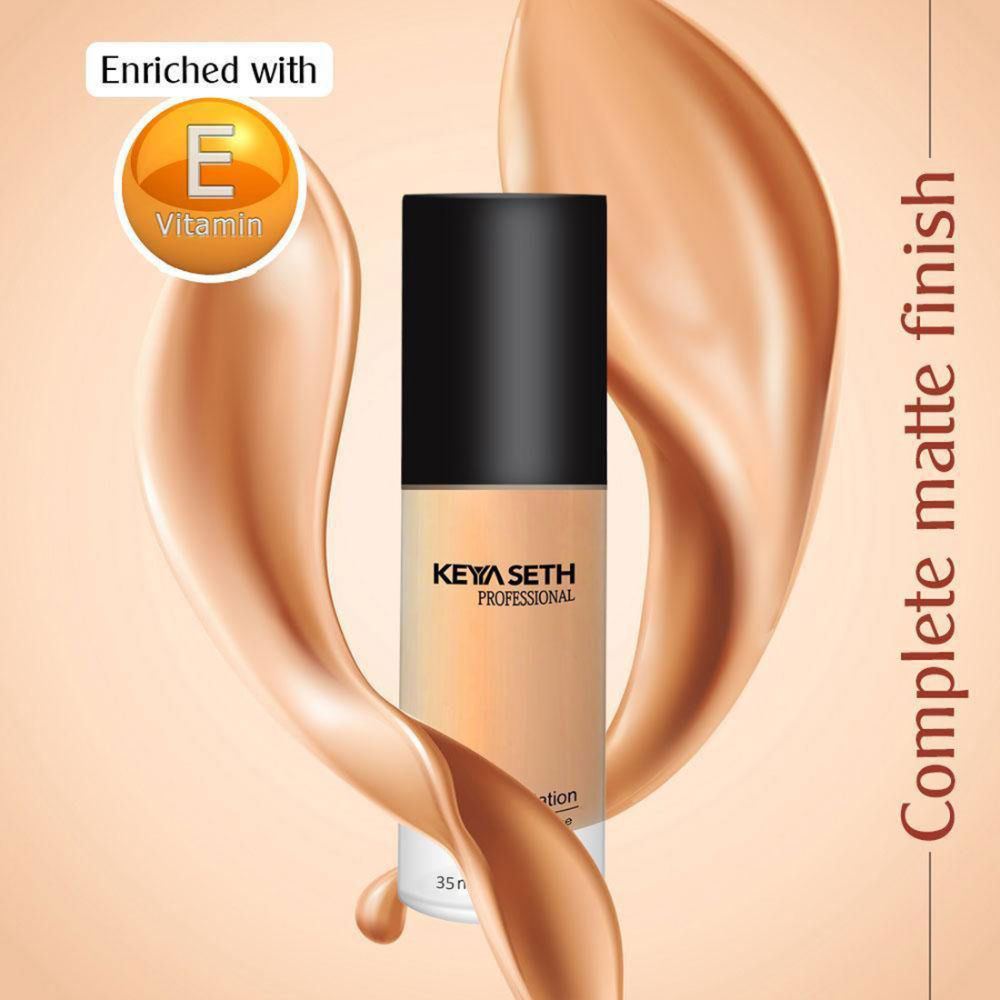 Keya Seth Aromatherapy Professional Full Coverage Liquid Matte Foundation
