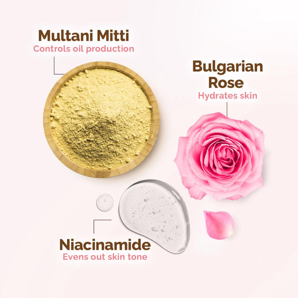 Mamaearth Multani Mitti Oil Balance Face Wash